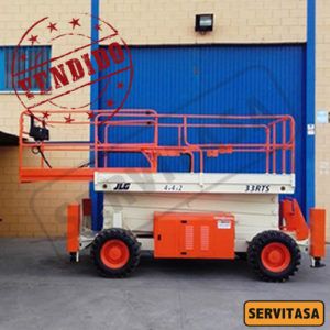 Plataforma Elevadora de Tijera Diésel 12 metros JLG 33 RTS