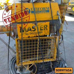 Proyectadora de yeso, mortero y mezcladora Master Delta Mix