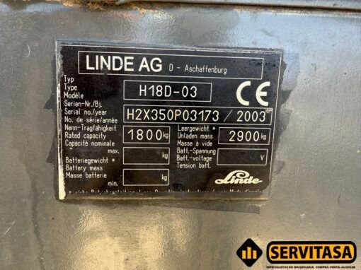 LINDE H18D-03