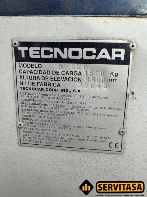 TECNOCAR FB15R