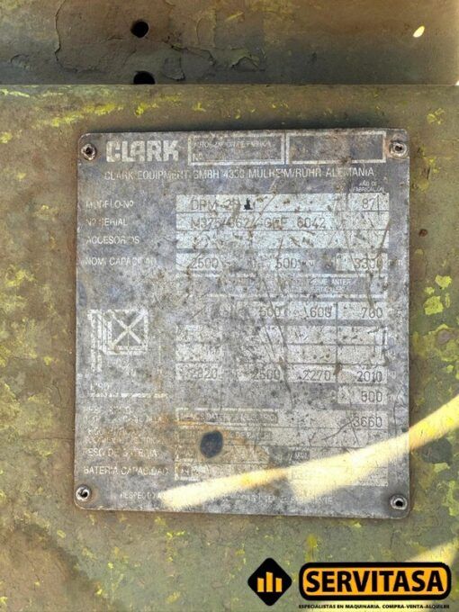 CLARK DPM25N