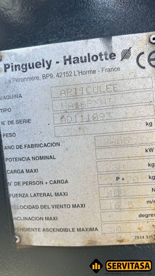 HA16 PXNT REACONDICIONADO