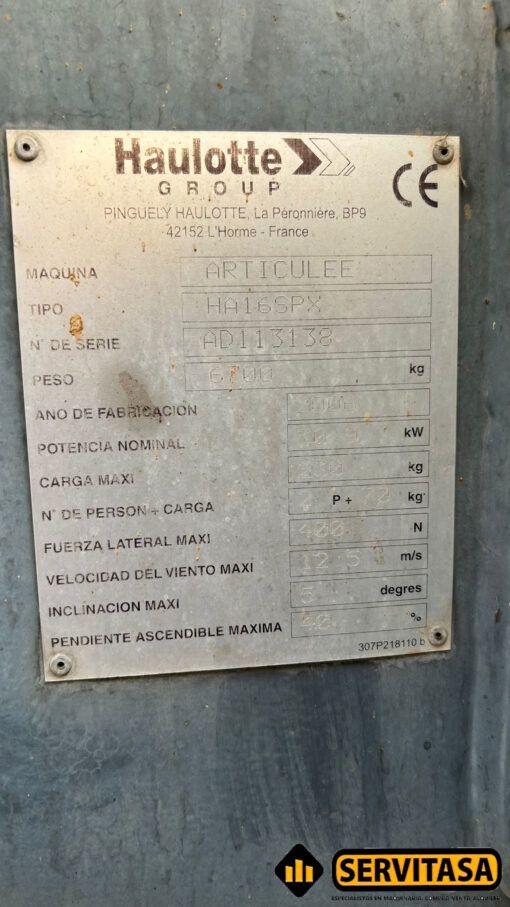 HA16 SPX